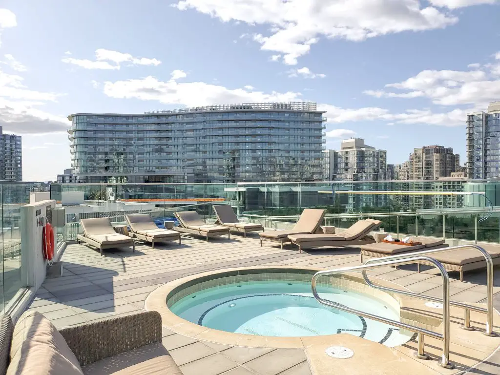 Hot Tub at JW Marriott