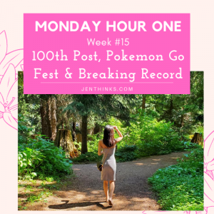 Monday Hour One Week 15