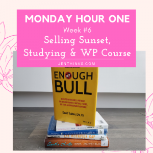Monday Hour One Recap 6