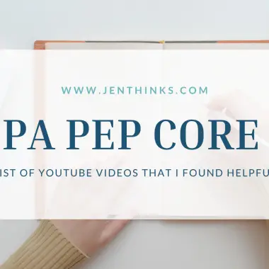 CPA Core 2 List of YouTube Videos that I Found Helpful