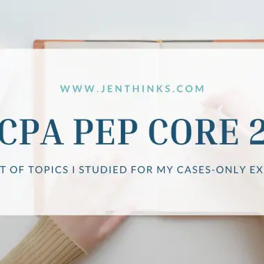 cpa core 2 exam study guide