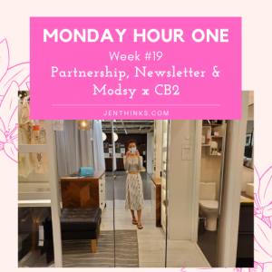 Week 19 Monday Hour One