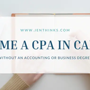Become A CPA Without An Accounting Or Business Degree In Canada