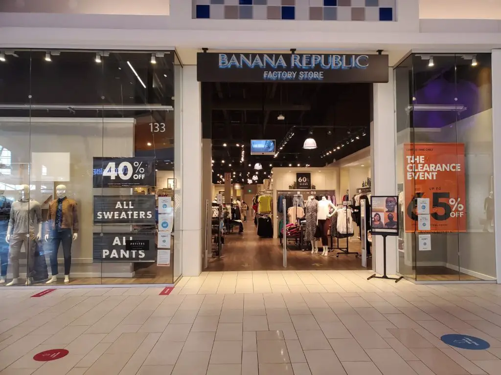 Banana Republic Factory Store at Tsawwassen Mills