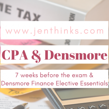 Densmore Finance Elective Essentials
