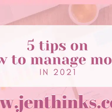 5 Tips on How to Manage Money in 2021