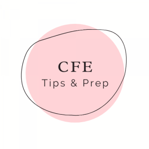 CFE Study Tips and Prep