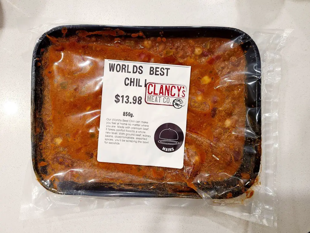 Clancys Meat Co Chili