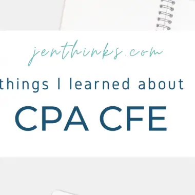 things i learned about cfe