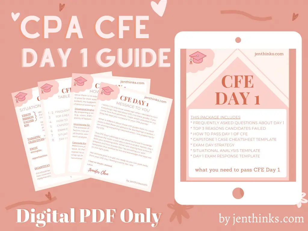 cpa cfe day 1 guide