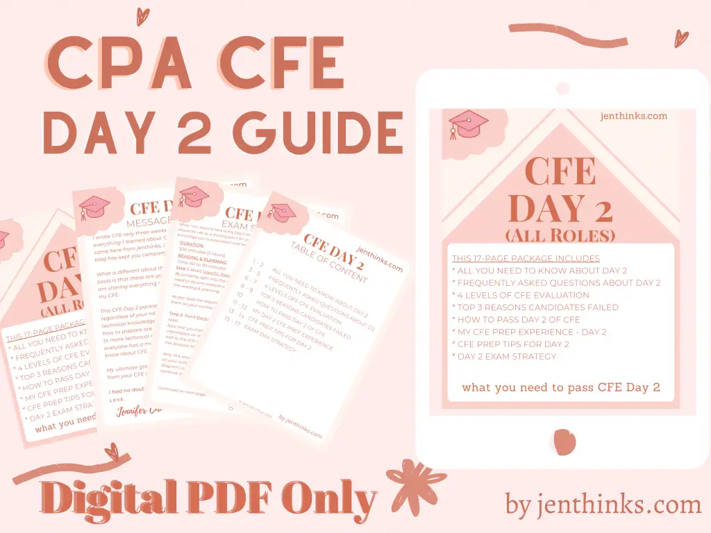 cpa cfe day 2 guide