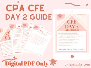 cpa cfe day 2 guide