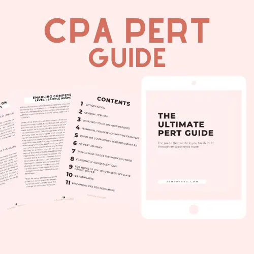 CPA PERT Guide