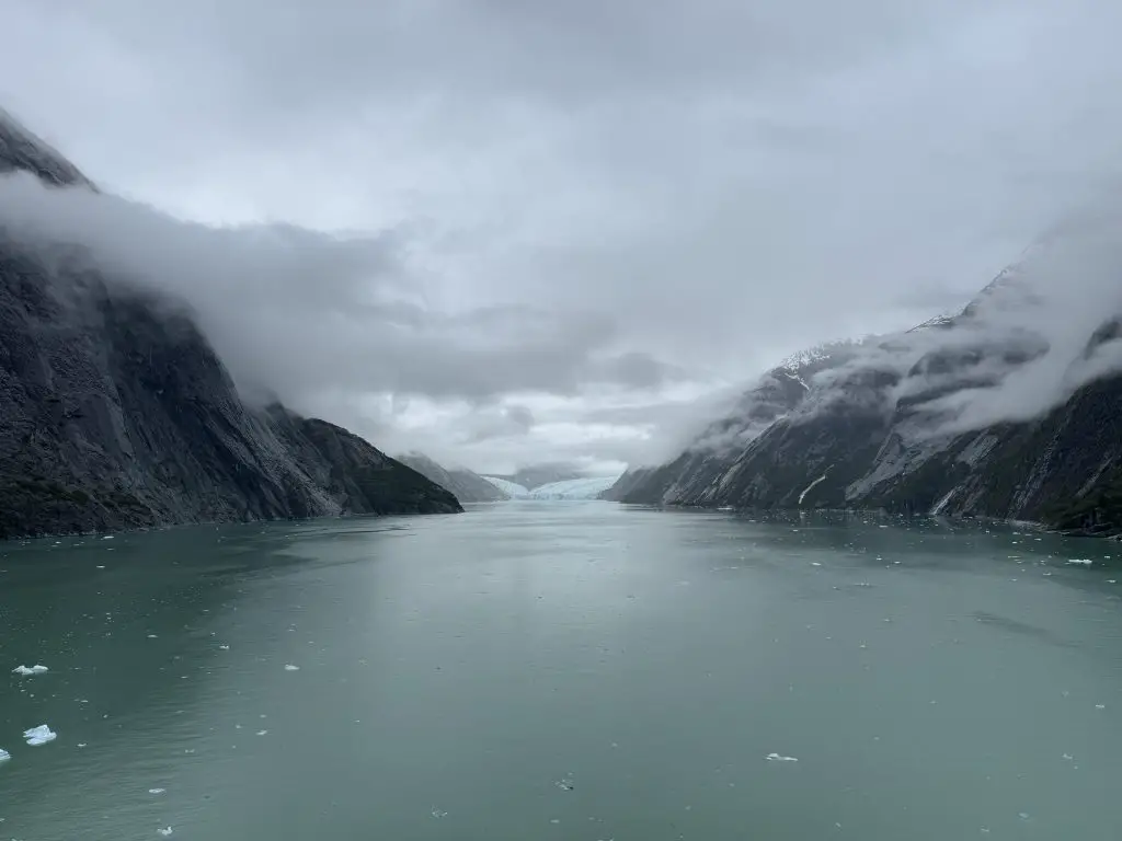 Dawes Glaciers in Alaska on Celebrity Edge